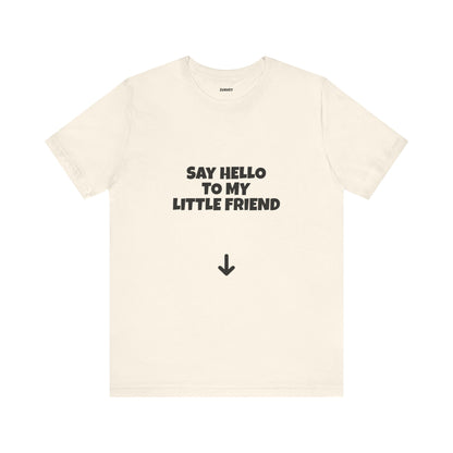 Say Hello to My Little Friend Funny Tee