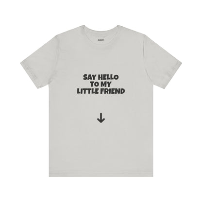 Say Hello to My Little Friend Funny Tee