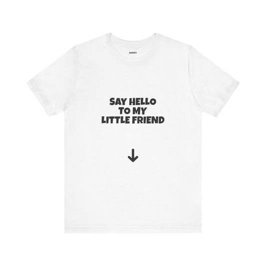 Say Hello to My Little Friend Funny Tee