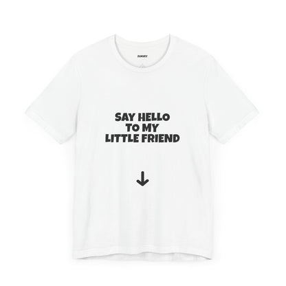 Say Hello to My Little Friend Funny Tee