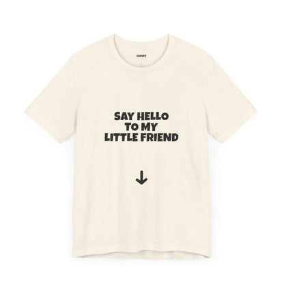 Say Hello to My Little Friend Funny Tee