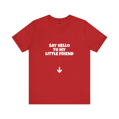 Say Hello to My Little Friend Funny Tee